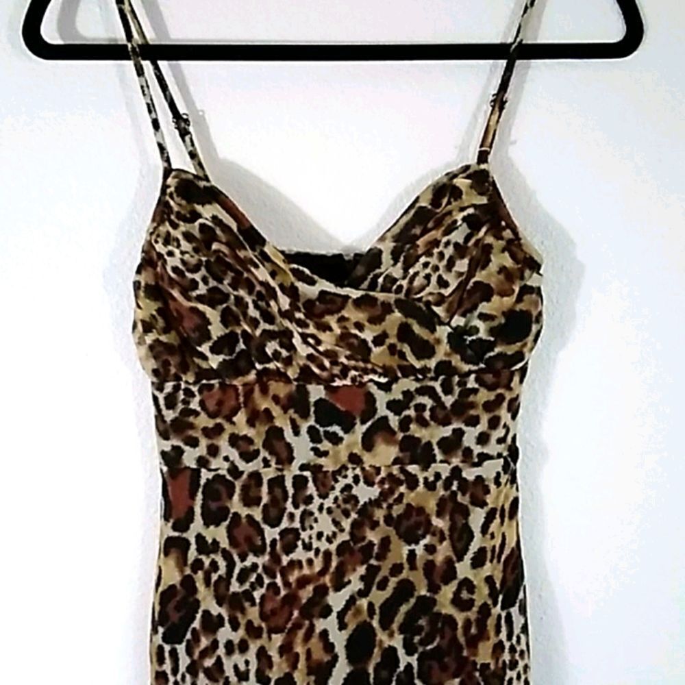 GUESS DRESS SIZE 1 LEOPARD - Picture 4 of 16